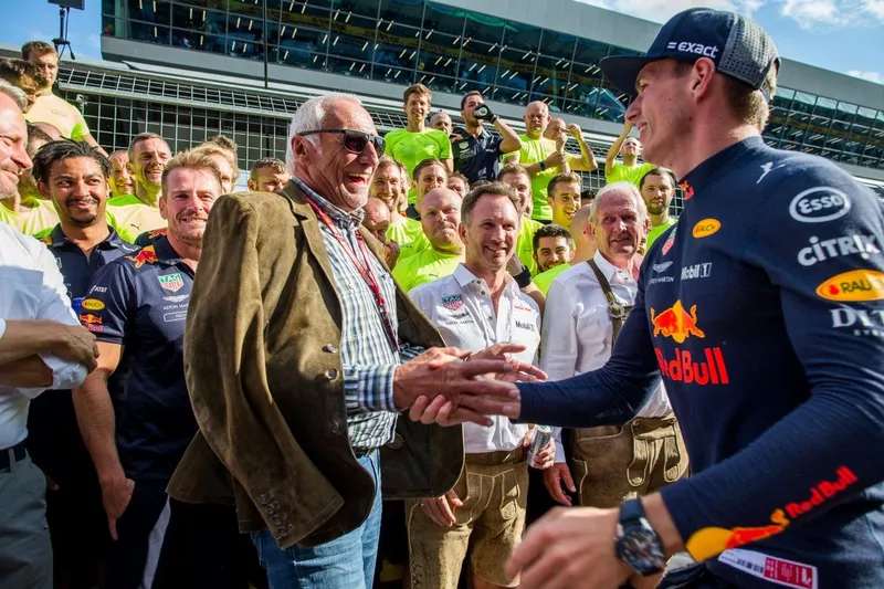 Max Verstappen, Red Bull Racing, Dietrich Mateschitz, CEO en oprichter van Red Bull