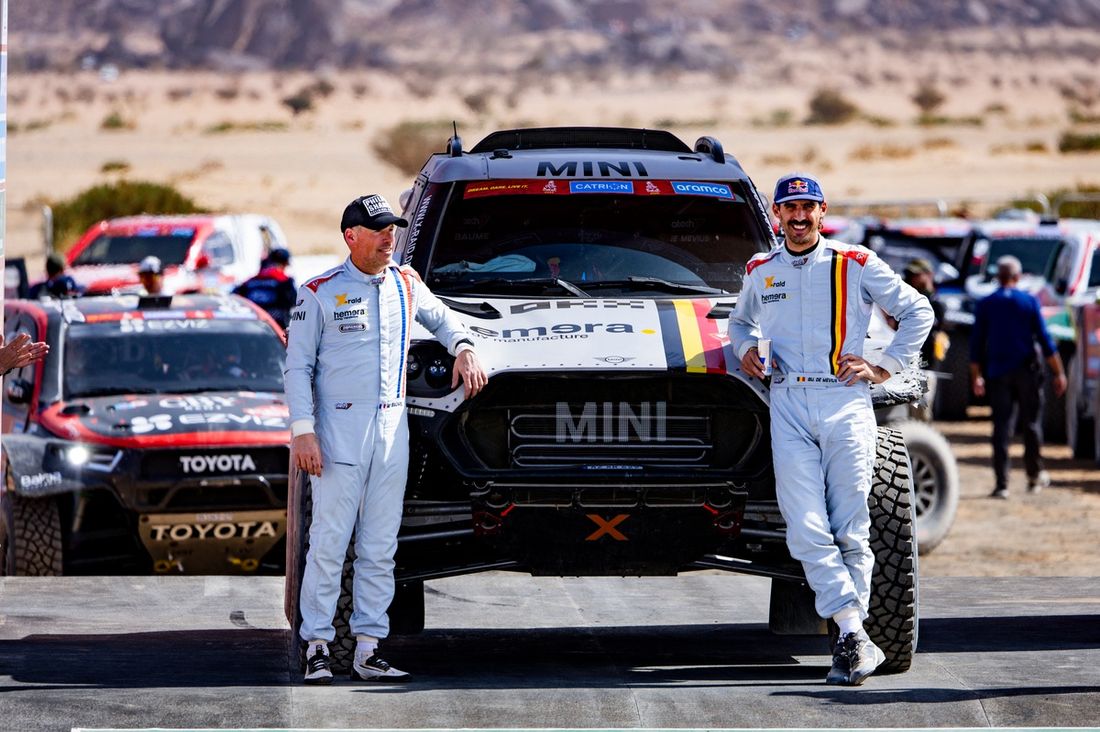 #222 X-Raid Mini JCW Equipo Mini: Guillaume De Mevius, Mathieu Baumel