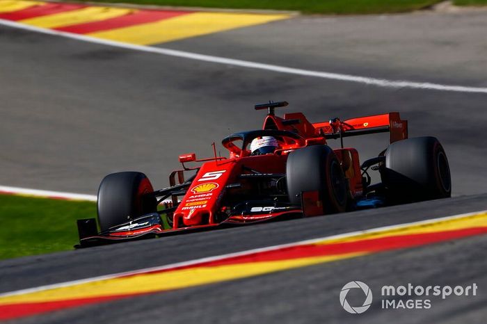 Vettel logra una primera fila para Ferrari