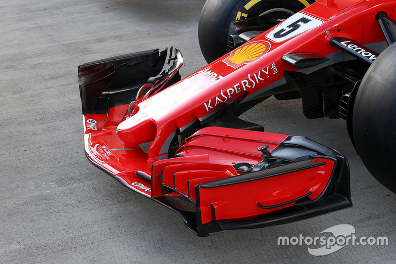 Ferrari SF71H front wing