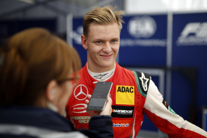 entrevista con Mick Schumacher, PREMA Theodore Racing Dallara F317 - Mercedes-Benz