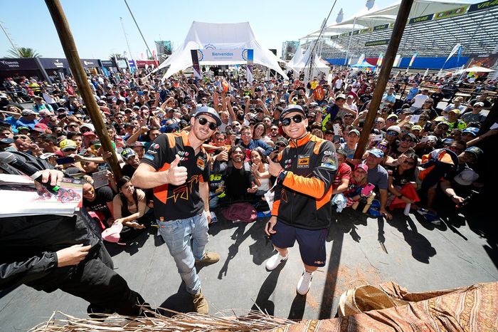 Remy Gardner, KTM Tech3, Raúl Fernández, KTM Tech3