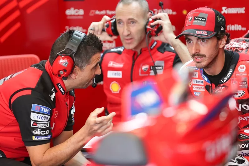 Francesco Bagnaia, équipe Ducati