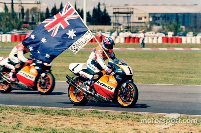 Mick Doohan, hasta el momento, el piloto con más victorias para Honda