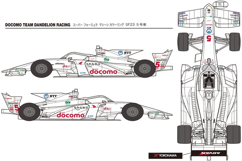 DOCOMO TEAM DANDELION RACINGが2023年スーパーフォーミュラの