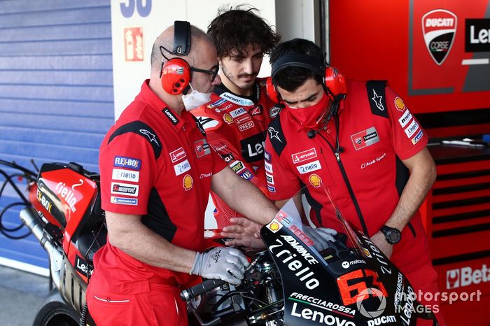 Francesco Bagnaia, Equipo Ducati