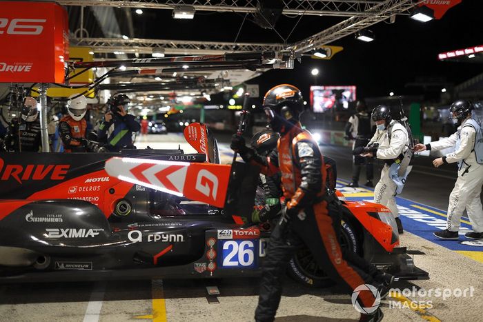 #26 G-Drive Racing Aurus 01 - Gibson: Roman Rusinov, Jean-Eric Vergne, Mikkel Jensen