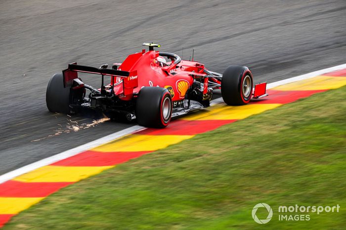 Charles Leclerc, Ferrari SF1000 saca chispas