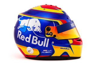 Helm van Alex Albon, Scuderia Toro Rosso