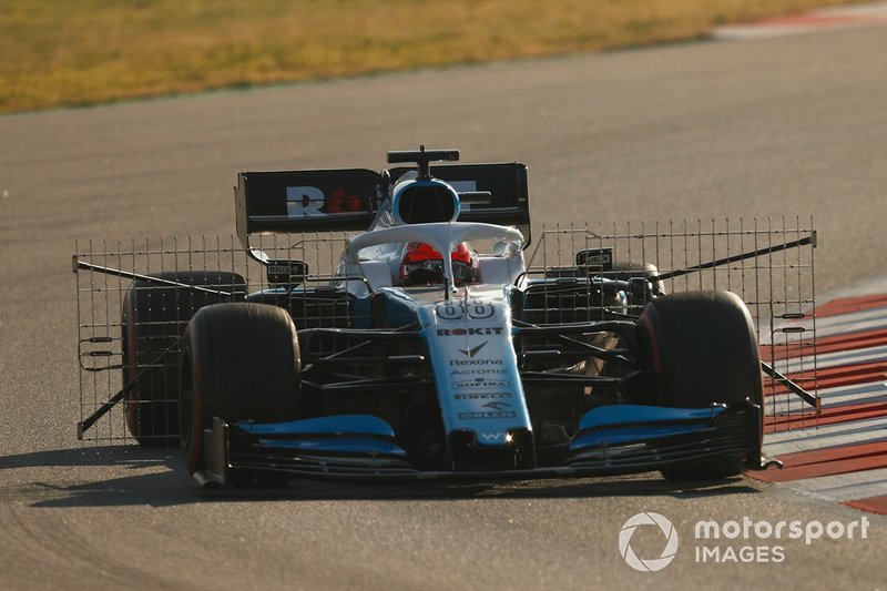Robert Kubica, Williams FW42 with aero sensors