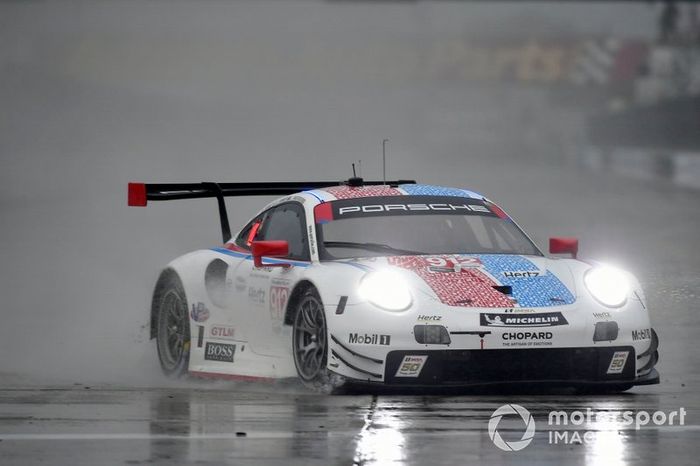 #912 Porsche GT Team Porsche 911 RSR, GTLM: Mathieu Jaminet, Earl Bamber, Laurens Vanthoor