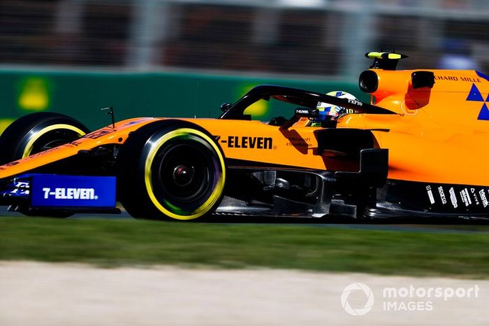 McLaren, en Australia 2019, tuvo que hacer como Ferrari. Su pegatina 'A Better Tomorrow' que hace referencia a British American Tobacco fue eliminada del MCL34 y de la ropa del equipo. En su lugar apareció 7-Eleven, otro patrocinador