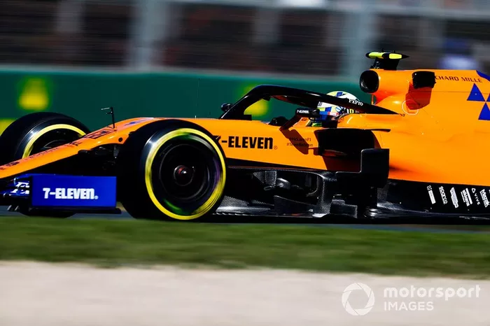 McLaren, en Australia 2019, tuvo que hacer como Ferrari. Su pegatina 'A Better Tomorrow' que hace referencia a British American Tobacco fue eliminada del MCL34 y de la ropa del equipo. En su lugar apareció 7-Eleven, otro patrocinador