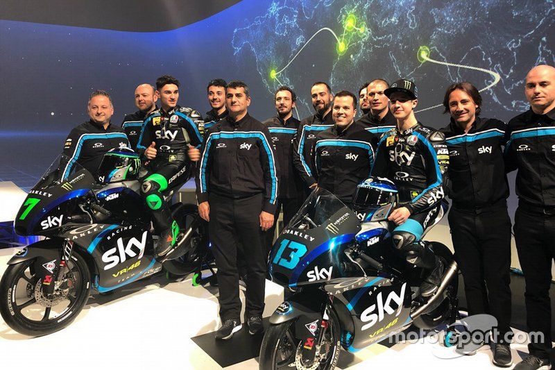 Sky Racing Team VR46 launch