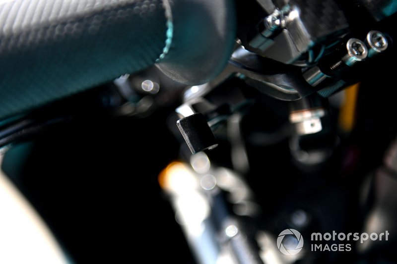 Petronas Yamaha SRT, dettaglio della leva del freno