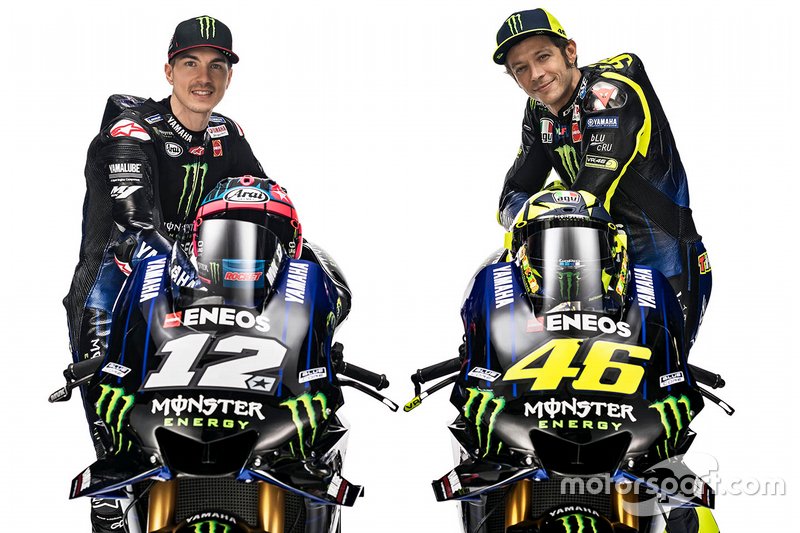 Valentino Rossi et Maverick Vinales