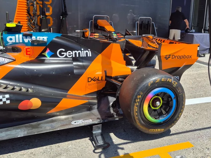 Mclaren technical detail