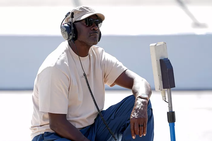 Michael Jordan, NBA Hall of Famer and co-owner of 23XI Racing