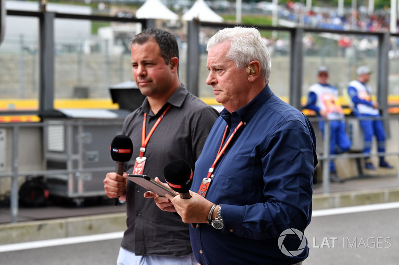 Ted Kravitz, Sky TV and Pat Symonds