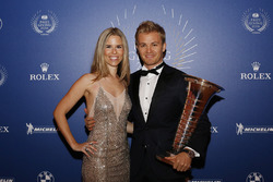 Nico Rosberg, Formel-1-Weltmeister, mit Ehefrau Vivian