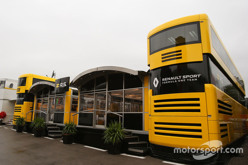 Renault Sport F1 Team motorhome