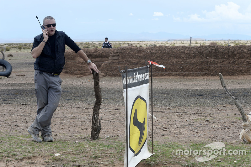 Etienne Lavigne, directeur de course du Dakar