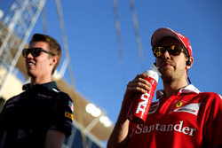 Себастьян Феттель, Ferrari и Даниил Квят, Red Bull Racing