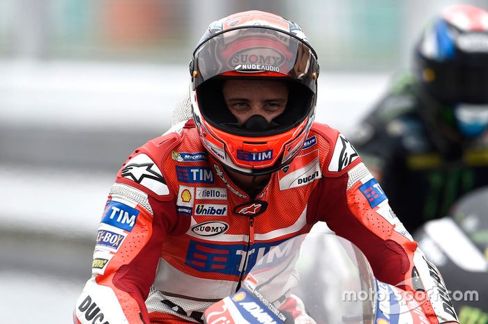 Ganador de la carrera Andrea Dovizioso, Ducati Team