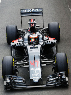 Stoffel Vandoorne, McLaren MP4-31, Test- und Reservefahrer