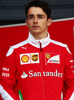 Charles Leclerc, Ferrari Piloto de pruebas