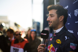 Daniel Ricciardo, Red Bull Racing with the media