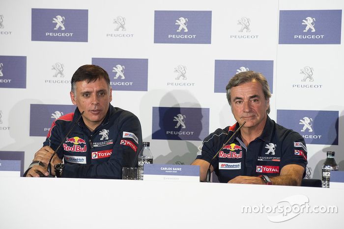 Carlos Sainz, Lucas Cruz, Peugeot Sport