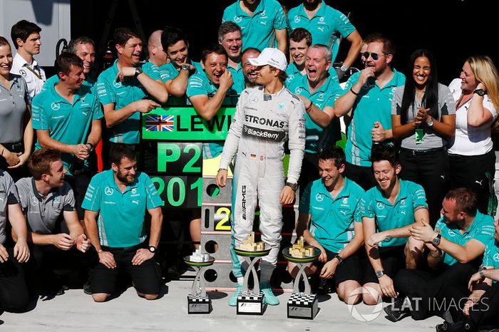 Ganador del GP de Brasil 2014: Nico Rosberg, Mercedes AMG F1