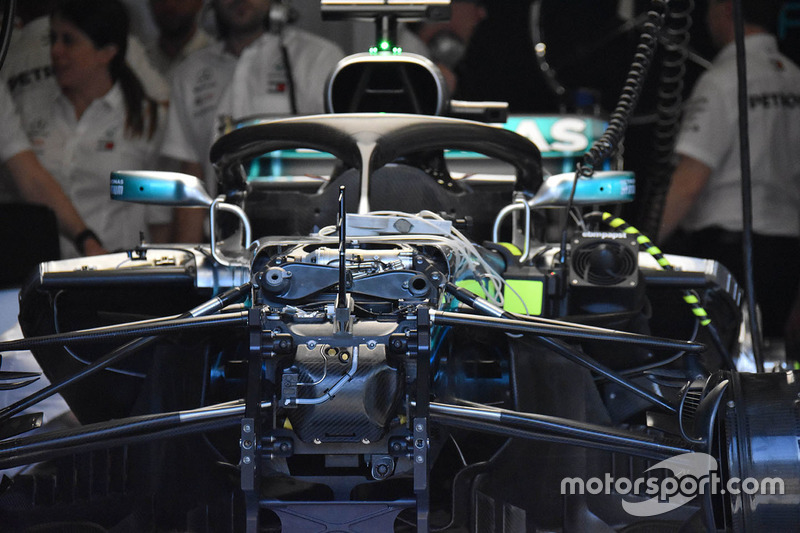 Mercedes-AMG F1 W09 front detail