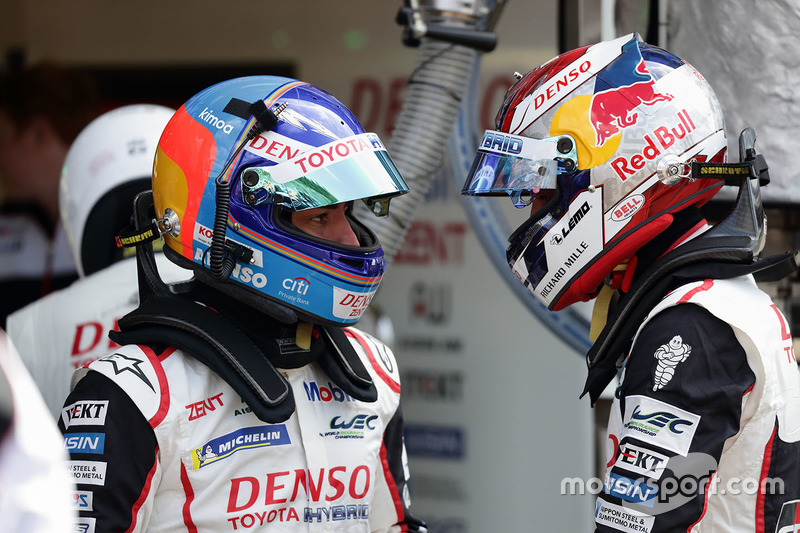 Fernando Alonso, Sébastien Buemi, Toyota Gazoo Racing