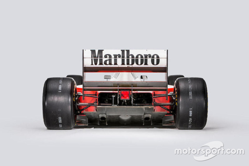 El McLaren-Cosworth Ford MP4/8A de Ayrton Senna