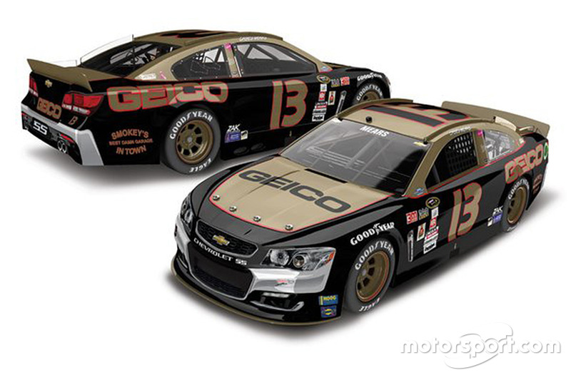 Casey Mears special throwback scheme for Darlington