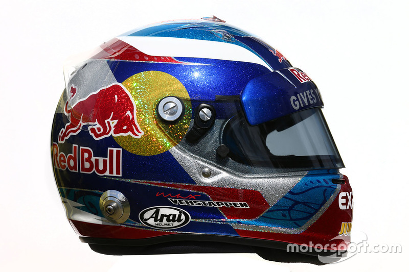 Il casco di Max Verstappen, Scuderia Toro Rosso