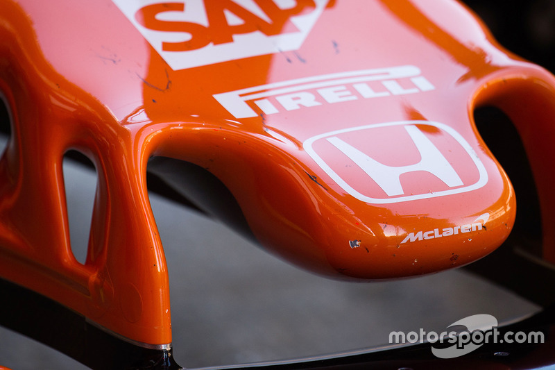 McLaren MCL32 nosecone