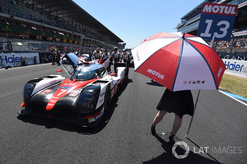 #7 Toyota Gazoo Racing Toyota TS050 Hybrid: Mike Conway, Kamui Kobayashi, Stéphane Sarrazin