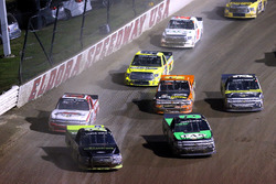 Austin Cindric, Brad Keselowski Racing Ford and John Hunter Nemechek, SWM-NEMCO Motorsports Chevrolet