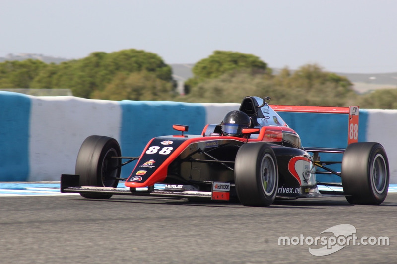 Marta García en la cita de Jerez de la F4 Española