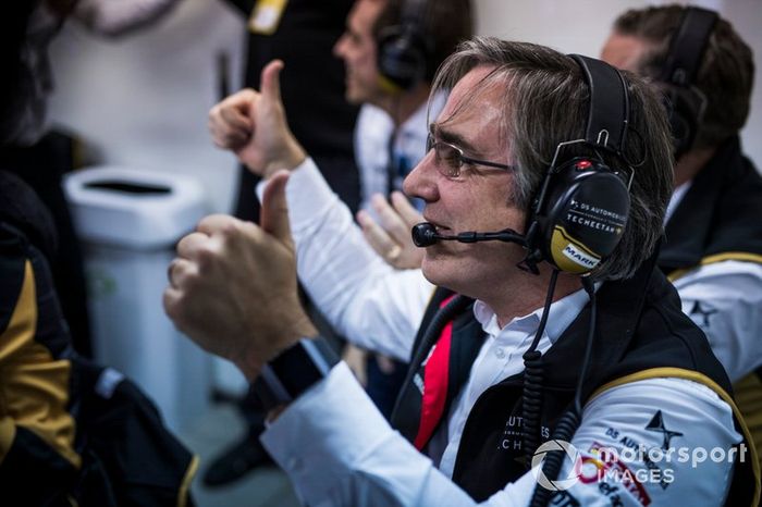 Mark Preston, Director DS Techeetah celebra