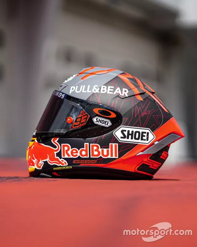 Casco Marc Márquez pretemporada 2020