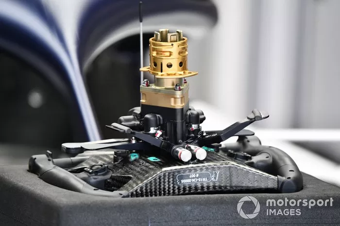 Pierre Gasly's AlphaTauri AT01 steering wheel