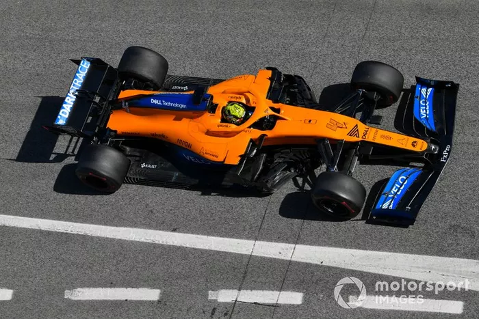 Lando Norris, McLaren MCL35 