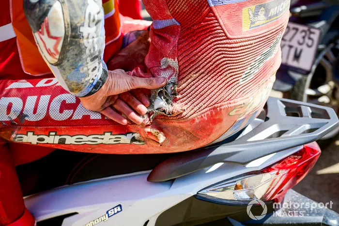 Francesco Bagnaia, Ducati Team crash
