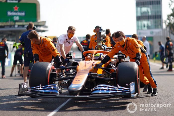 Lando Norris, McLaren MCL35M