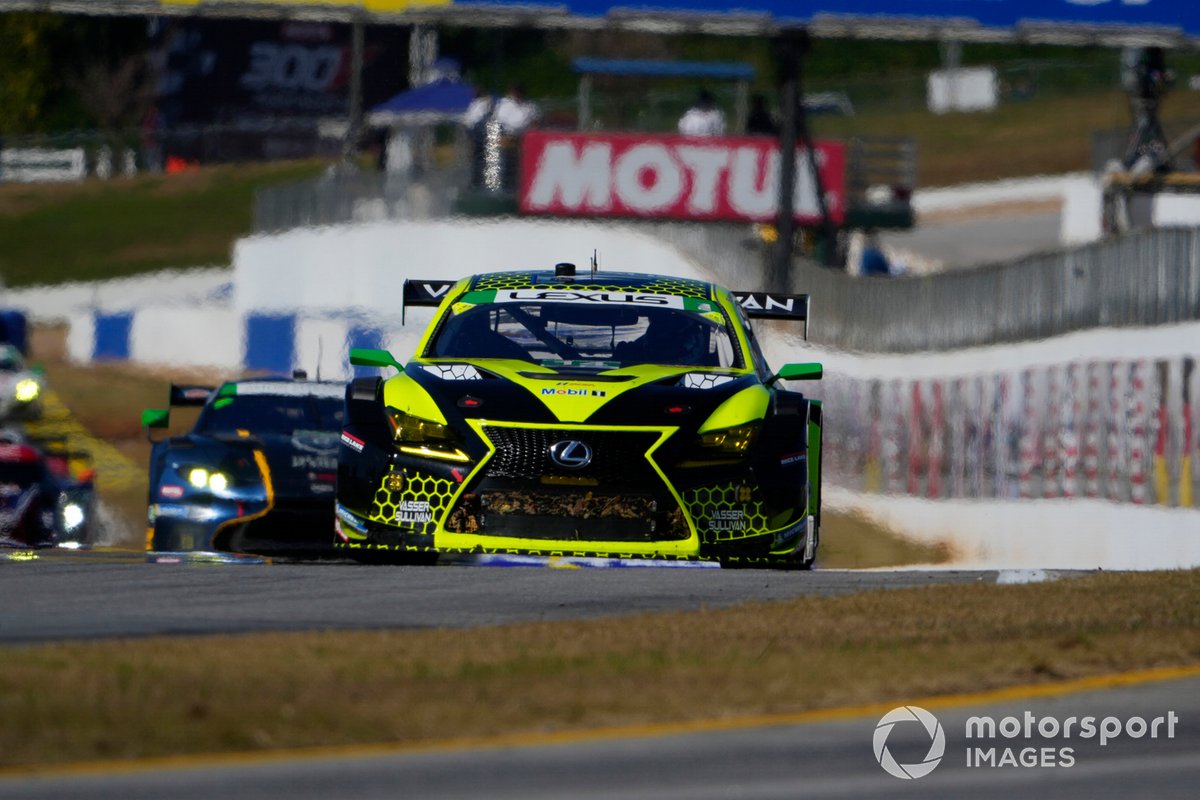 #14 VasserSullivan Lexus RC F GT3, GTD: Jack Hawksworth, Aaron Telitz, Kyle Kirkwood