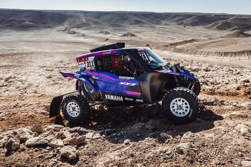 #311 Yamaha powered by X-Raid Team: Camelia Liparoti, Xavier Blanco